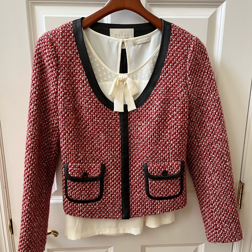 Chiffon bow tie blouse - Picture 12 of 12